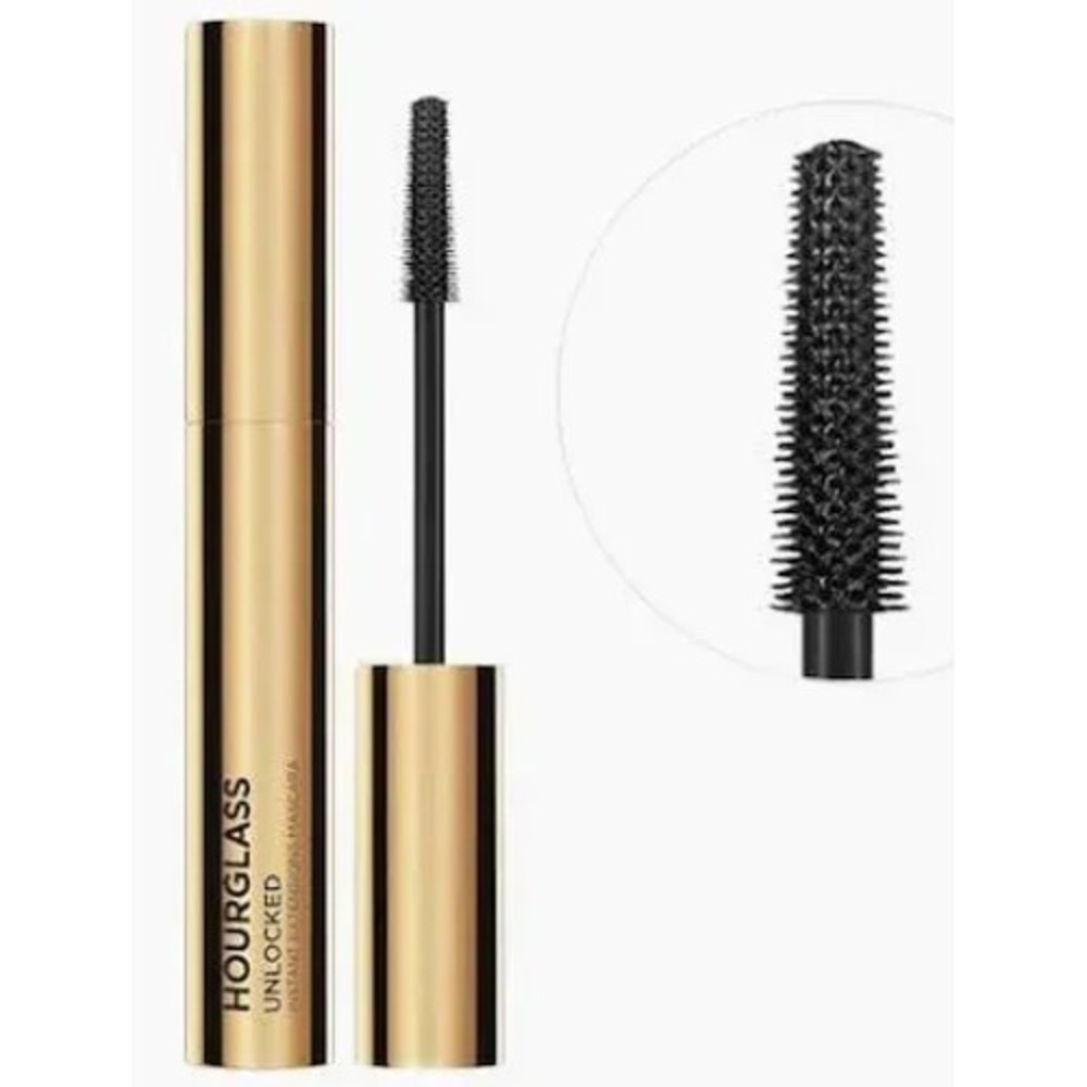 MSRP $35, Hourglass, Unlocked Instant Extensions Tubing Mascara in Rich Black,